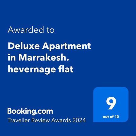 Deluxe Apartment In Marrakesh. Hevernage Flat Exterior foto